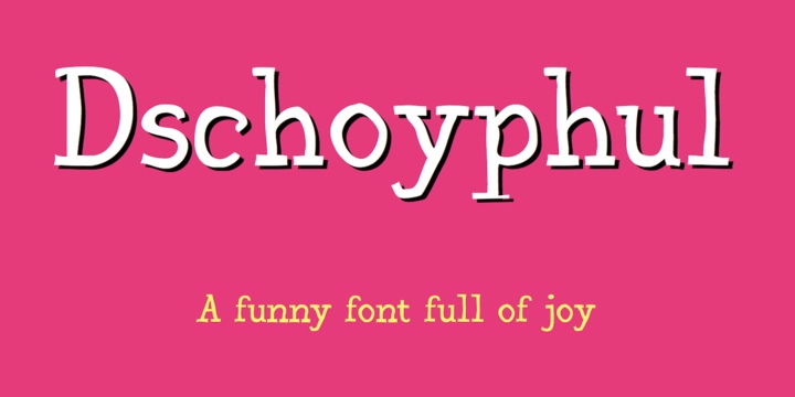 Dschoyphul Font Free Download