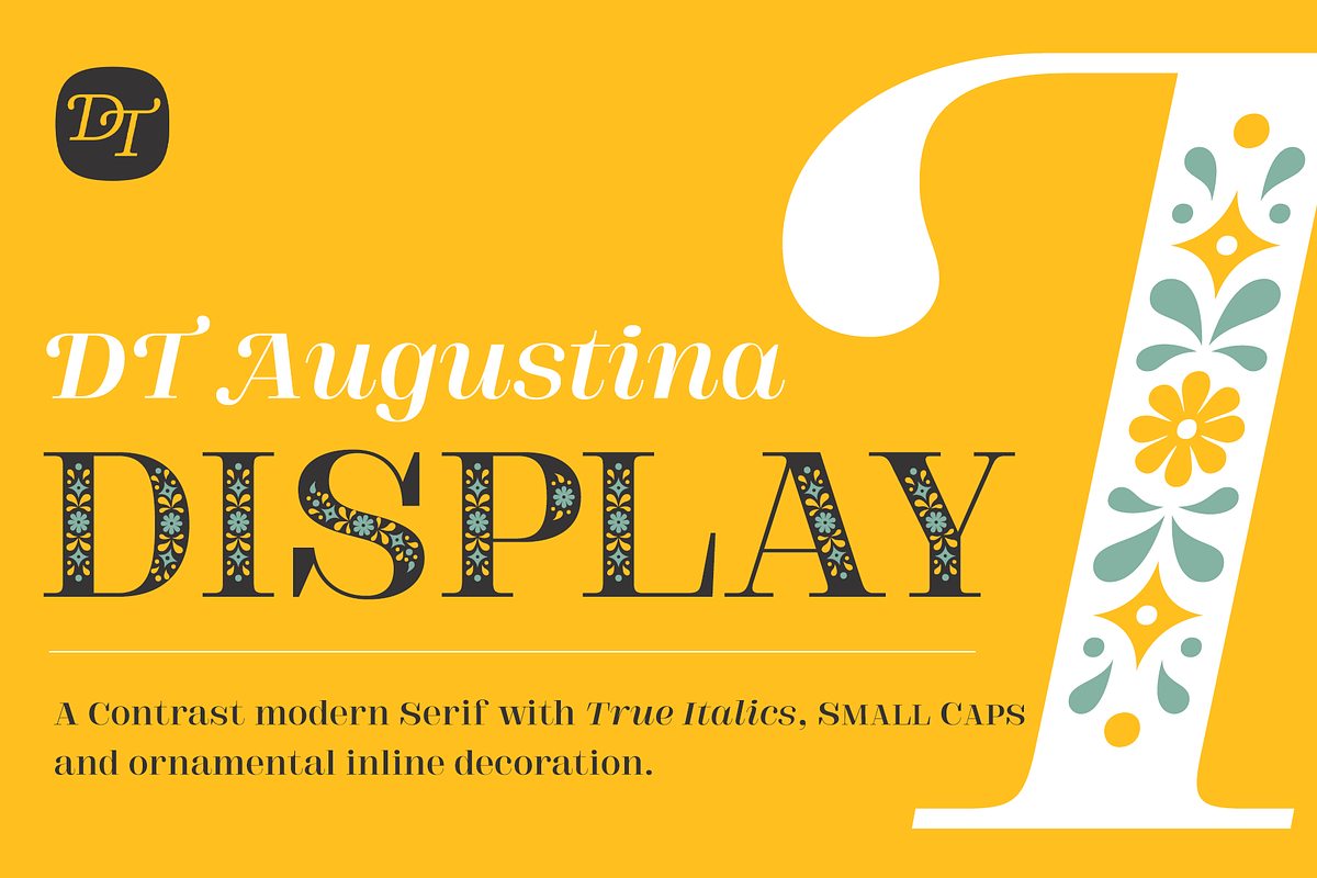 DT Augustina Serif Display Free Download Free Download