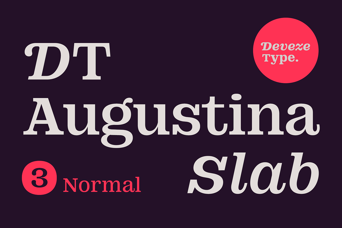 DT Augustina Slab 3 Subfamily Free Download Free Download