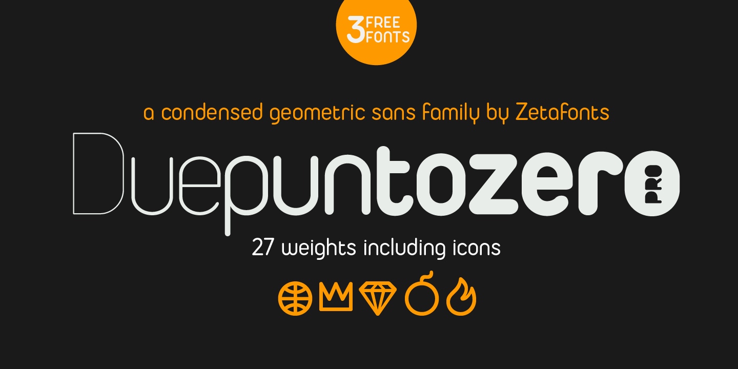 Duepuntozero Pro Font Free Download