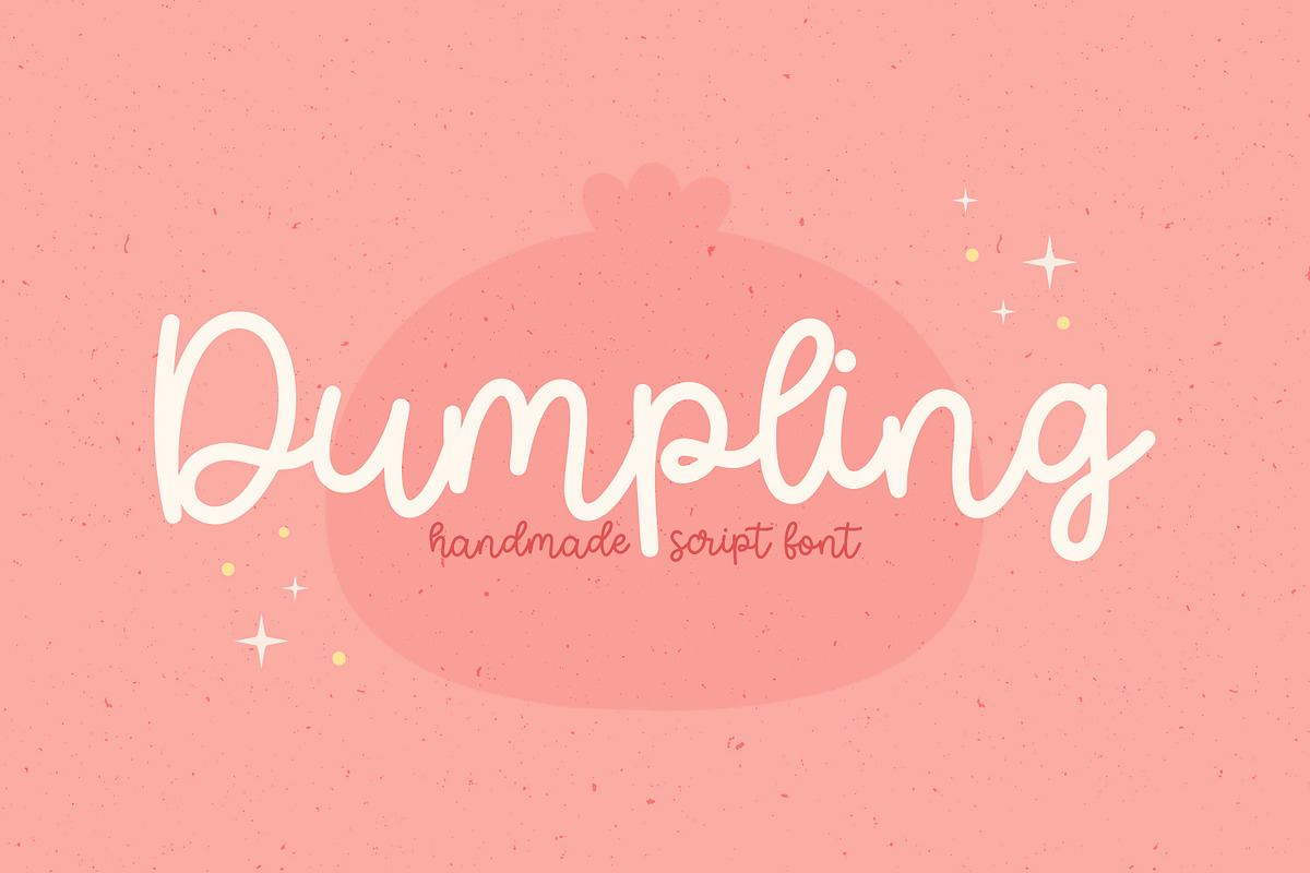 Dumpling Cute Script Font Free Download Free Download