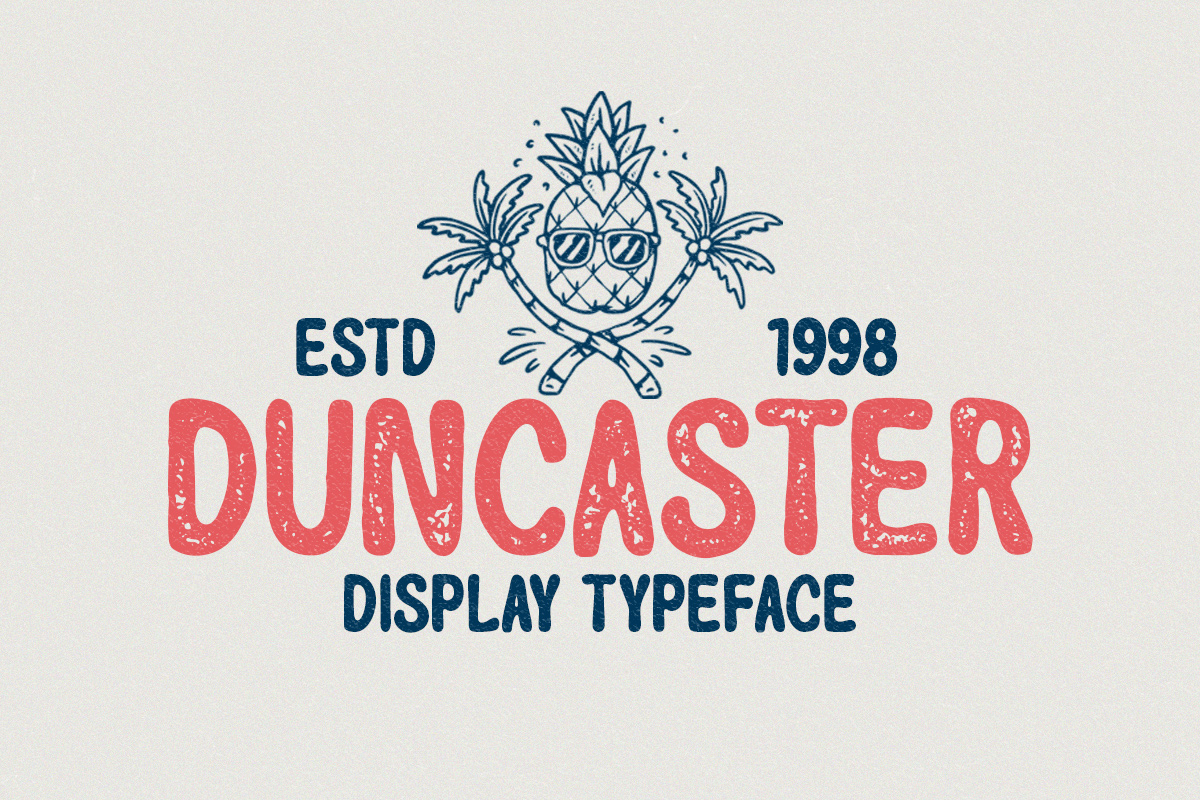 Duncaster - Display Typeface Font Free Download