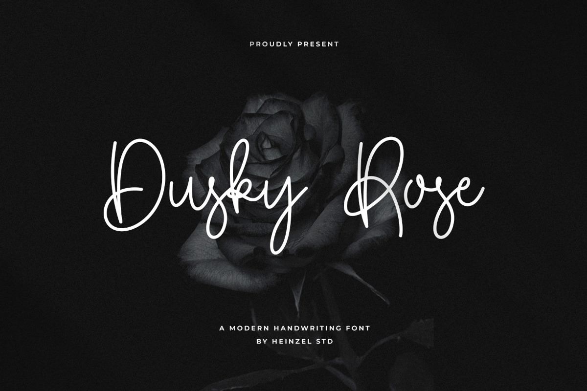 Dusky Rose Handwriting Font Free Download Free Download