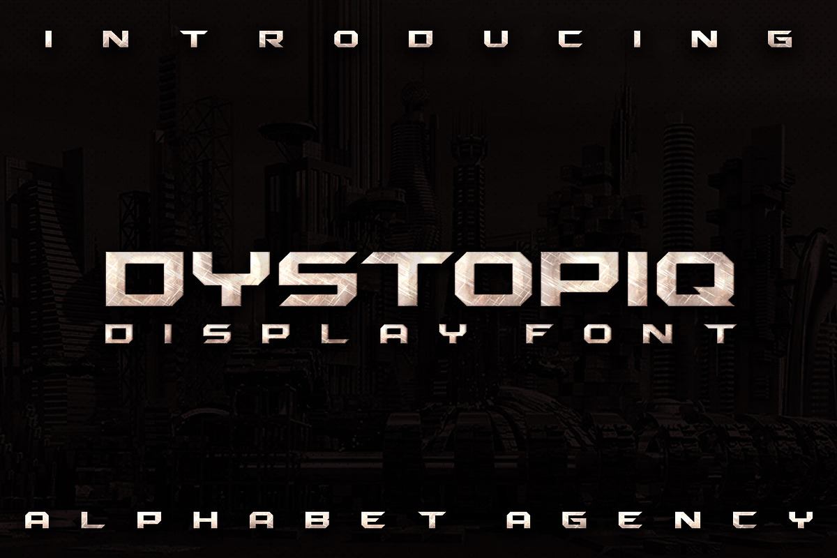 DYSTOPIQ FONT Free Download Free Download