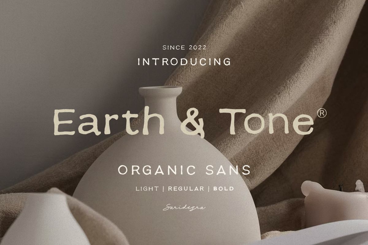 Earth Tone - Organic Sans Family Free Download Free Download