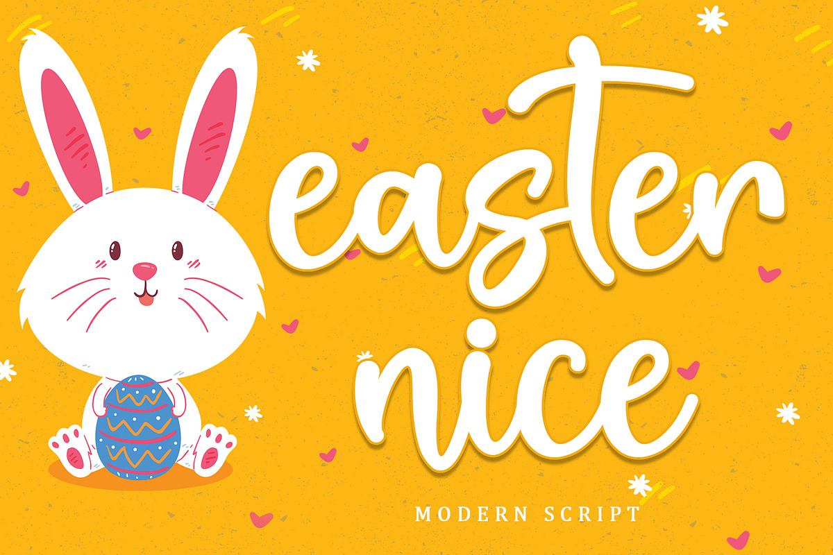 Easter Nice - Handwritten Font Free Download Free Download