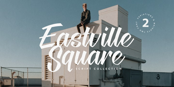 Eastville Square Font Free Download