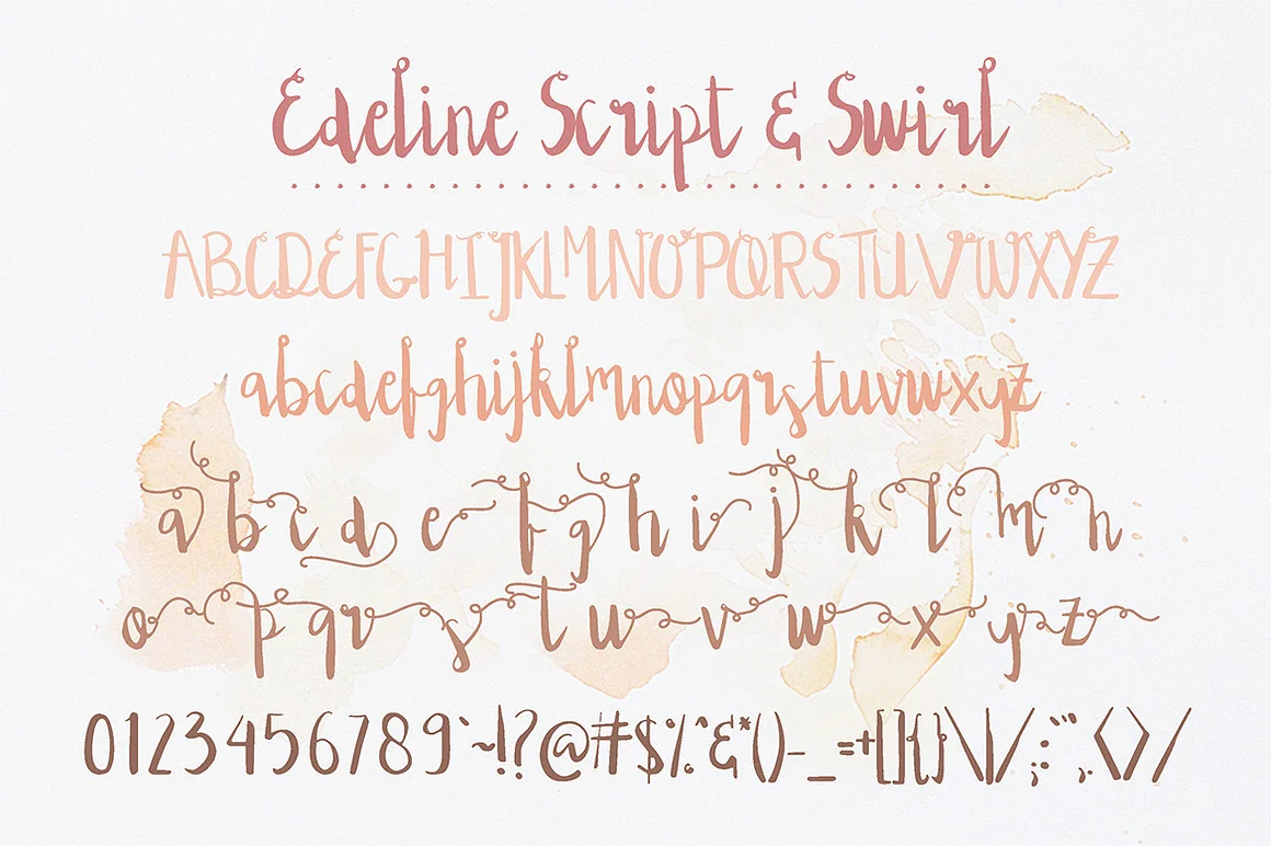 Edeline Script Font