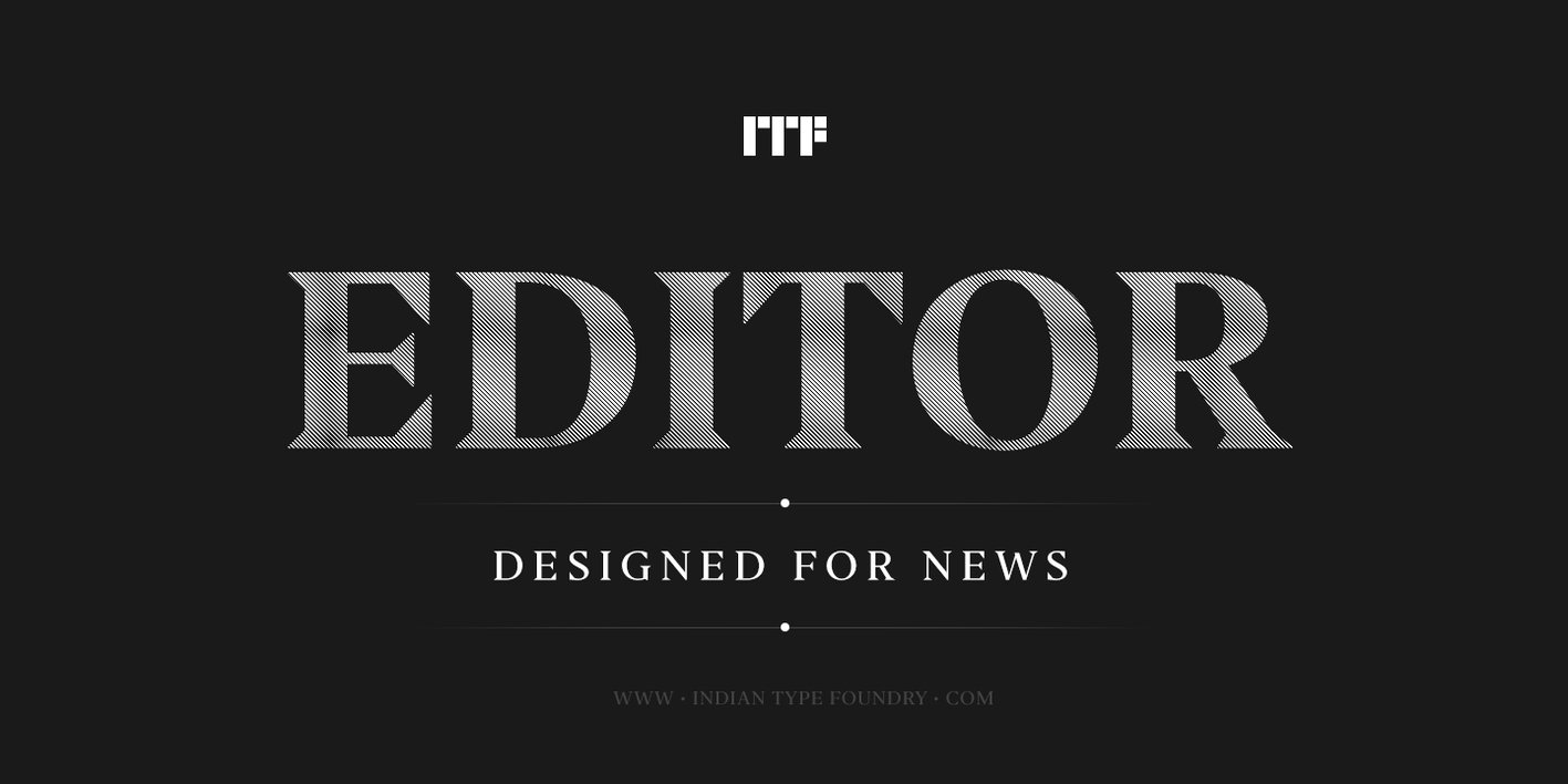 Editor Font Free Download