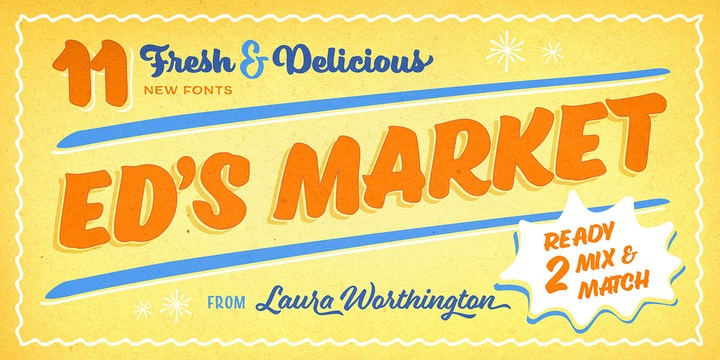 Ed's Market Font Free Download