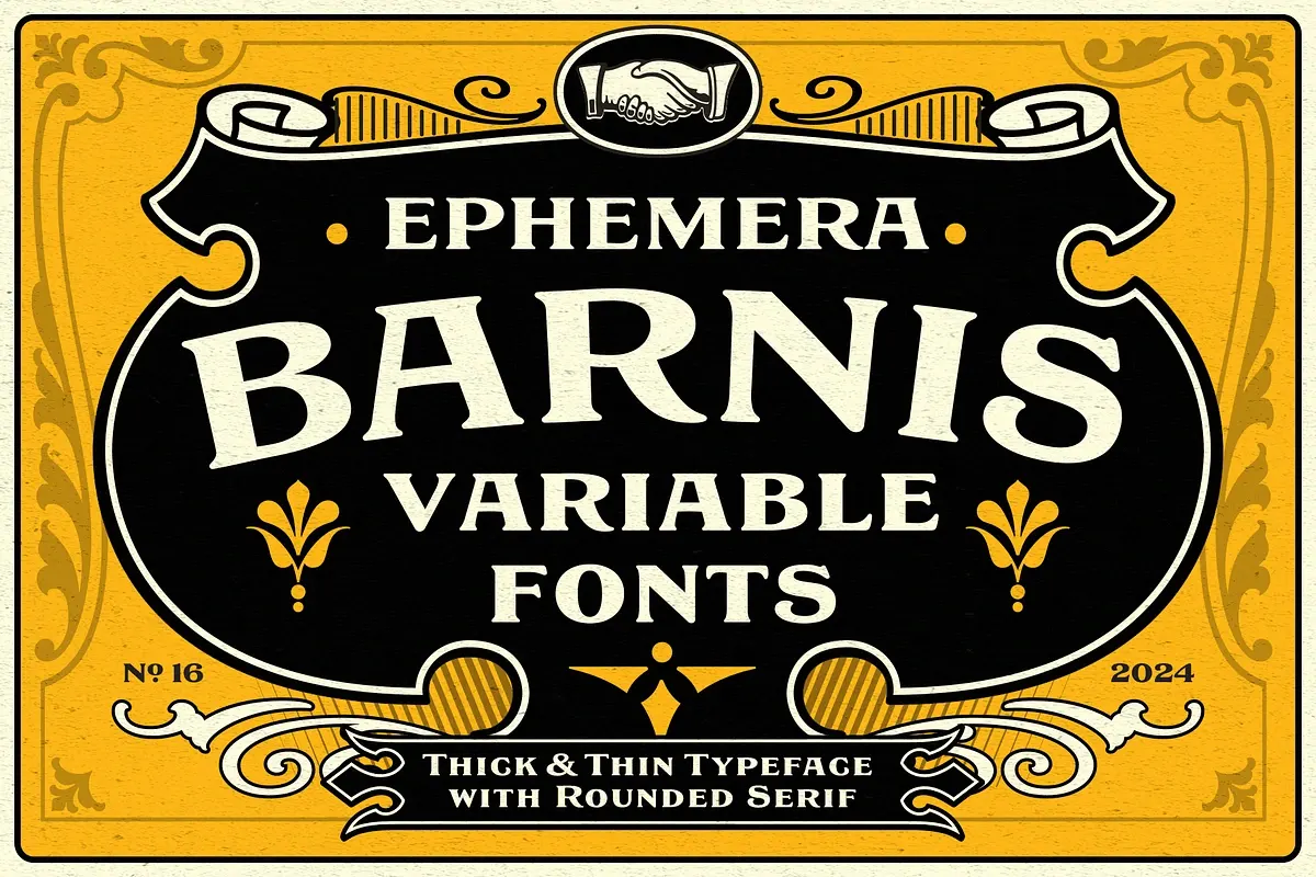 EFCO Barnis - Variable Fonts Free Download Free Download