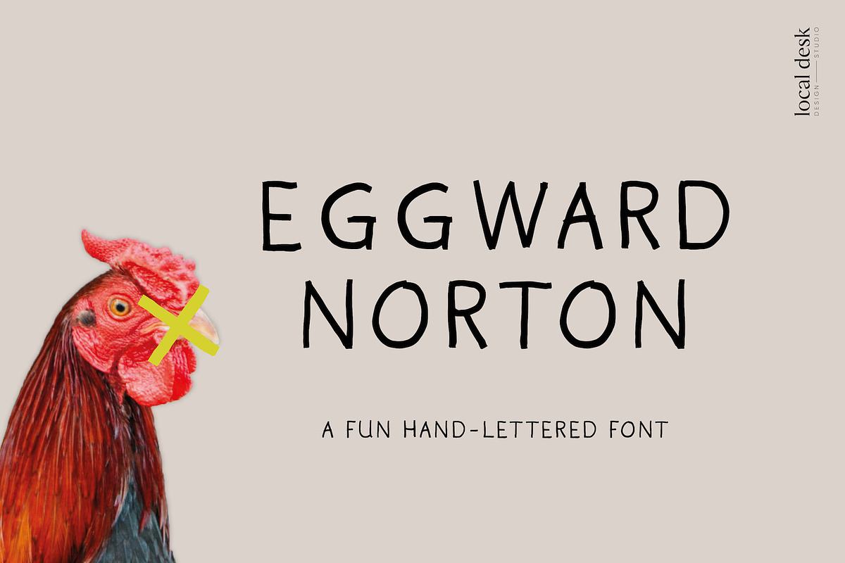 Eggward – A Quick Hand-Lettered Font Free Download Free Download