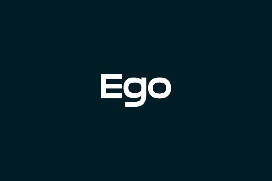 Ego Font Free Download