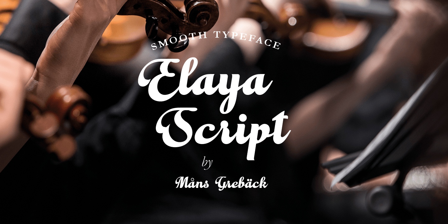 Elaya Script Font Free Download