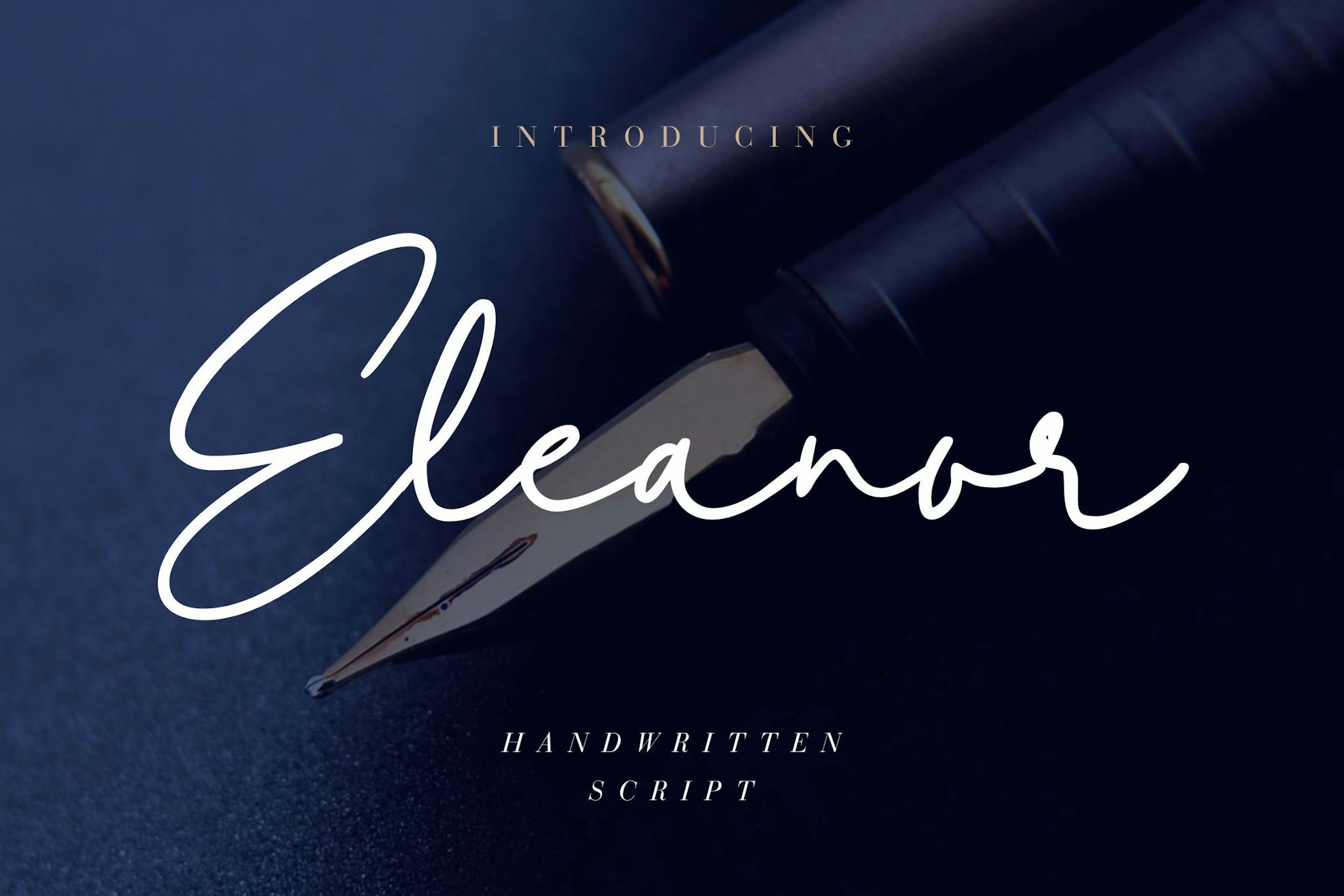 Eleanor Handwritten Wedding Font Free Download