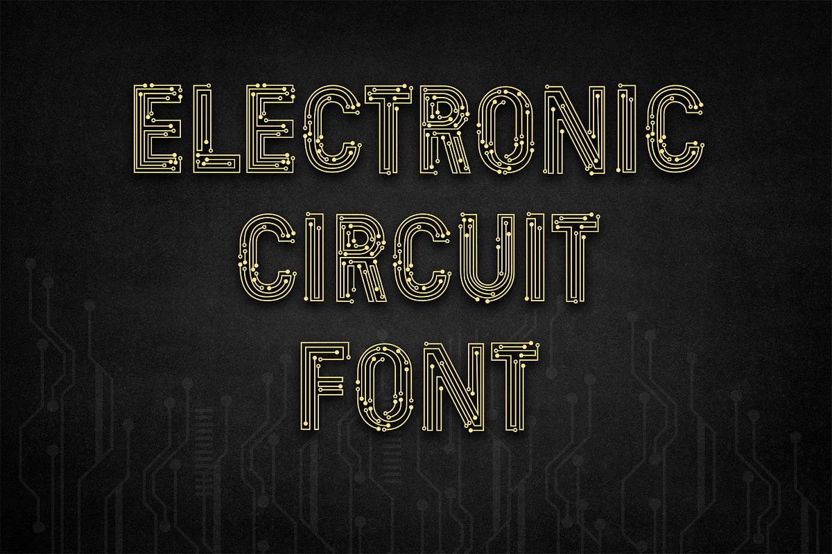 Electronic Circuit Font Free Download Free Download