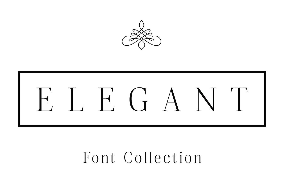 Elegant - Font Collection - 7 Fonts Free Download Free Download