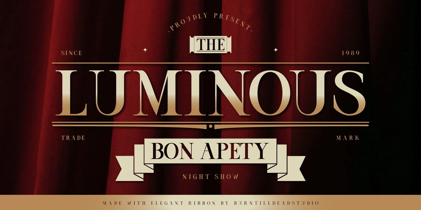 Elegant Ribbon Font