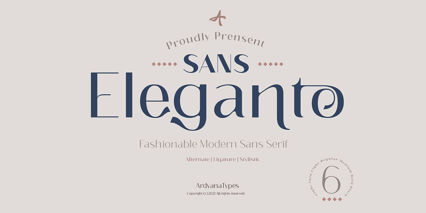 Eleganto Sans Free Download Free Download