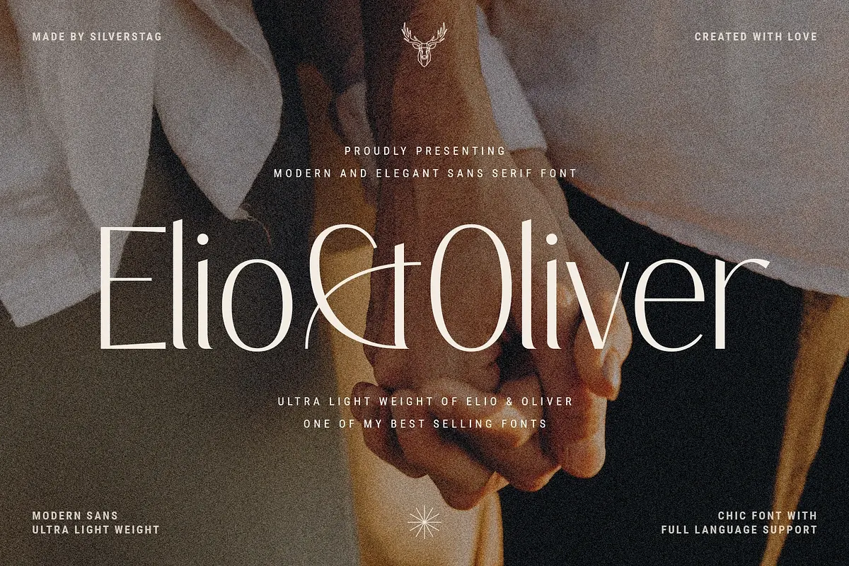 Elio & Oliver Ultra Light Sans Serif Free Download Free Download