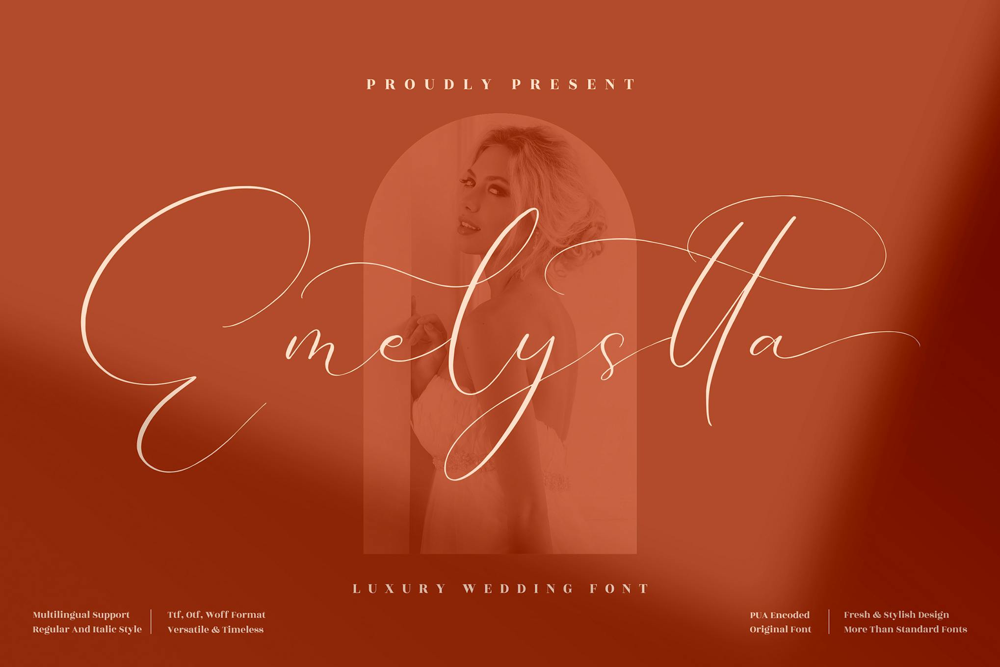 Emelystta Wedding Script Font Free Download