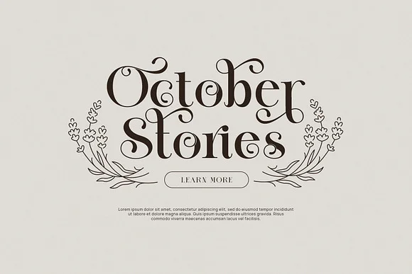 Emitron Elegant Serif Font