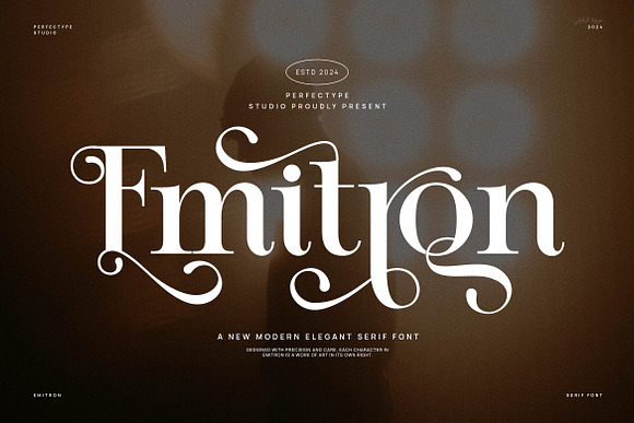 Emitron Elegant Serif Font Free Download