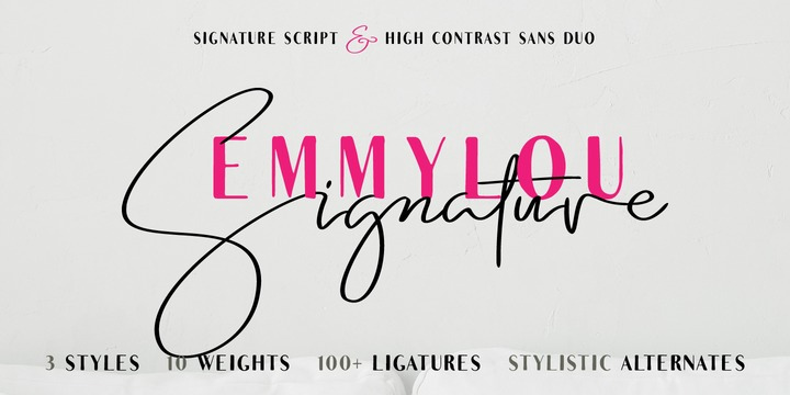 Emmylou Font Free Download