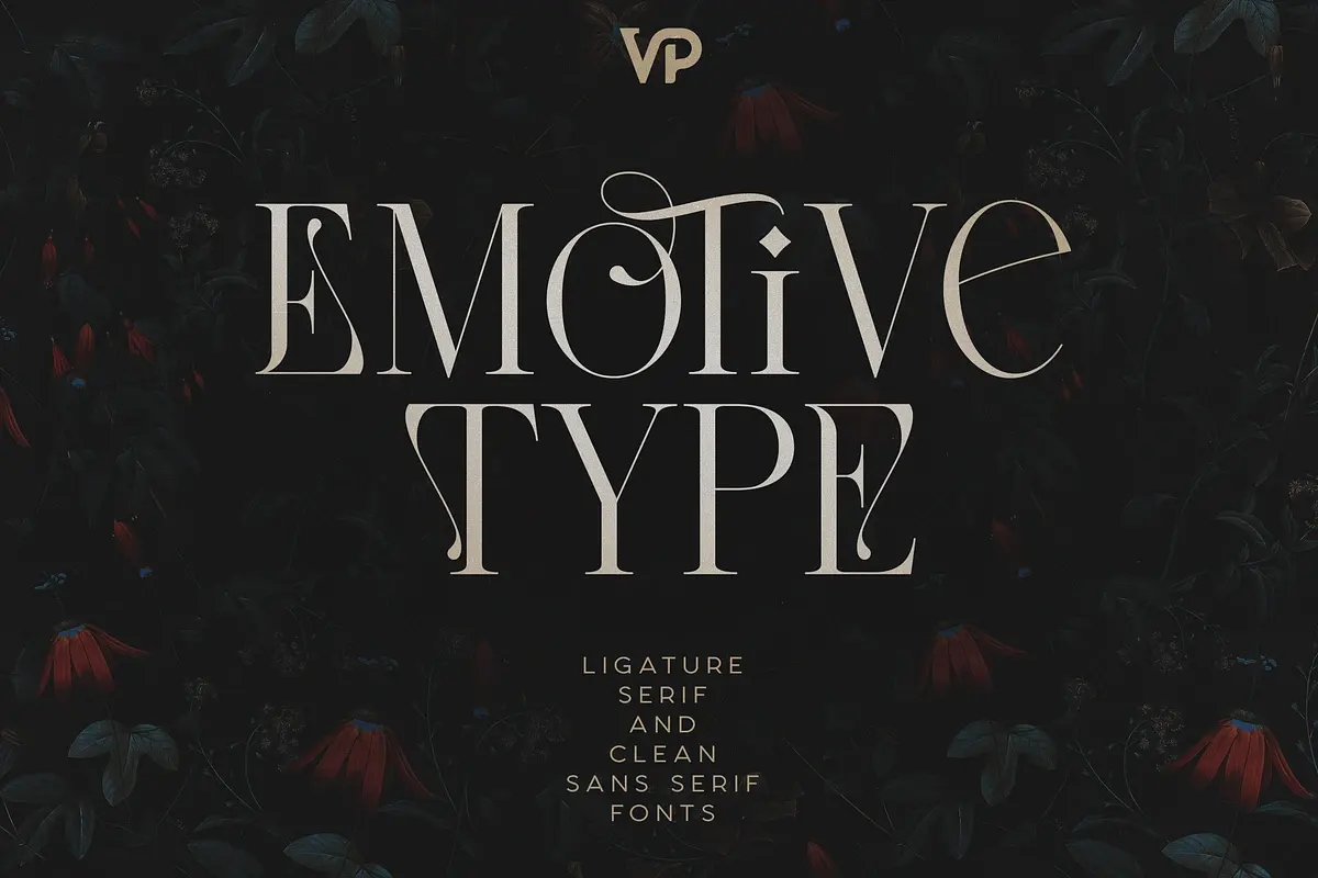 Emotive Type - creative font duo Free Download Free Download