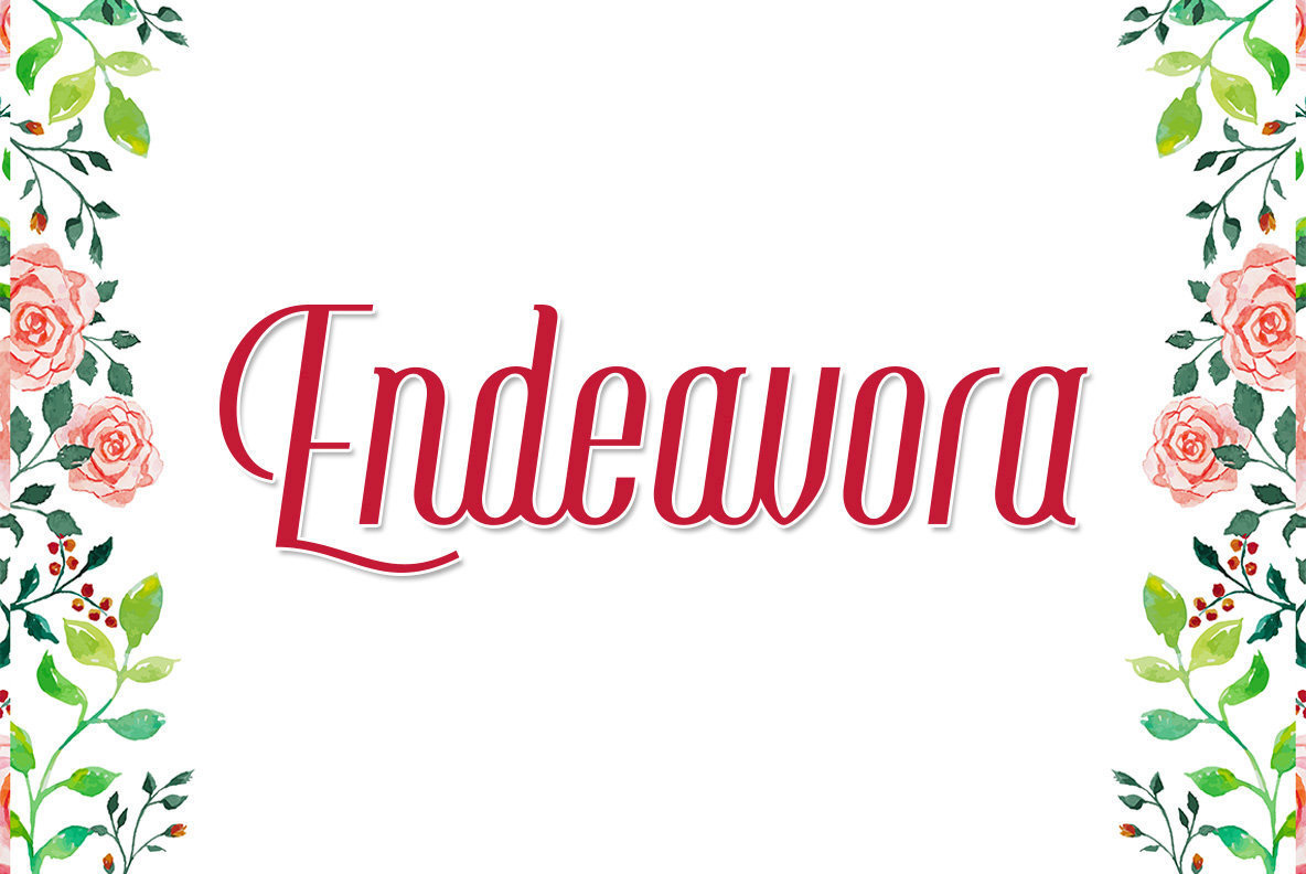 Endeavora Font Free Download