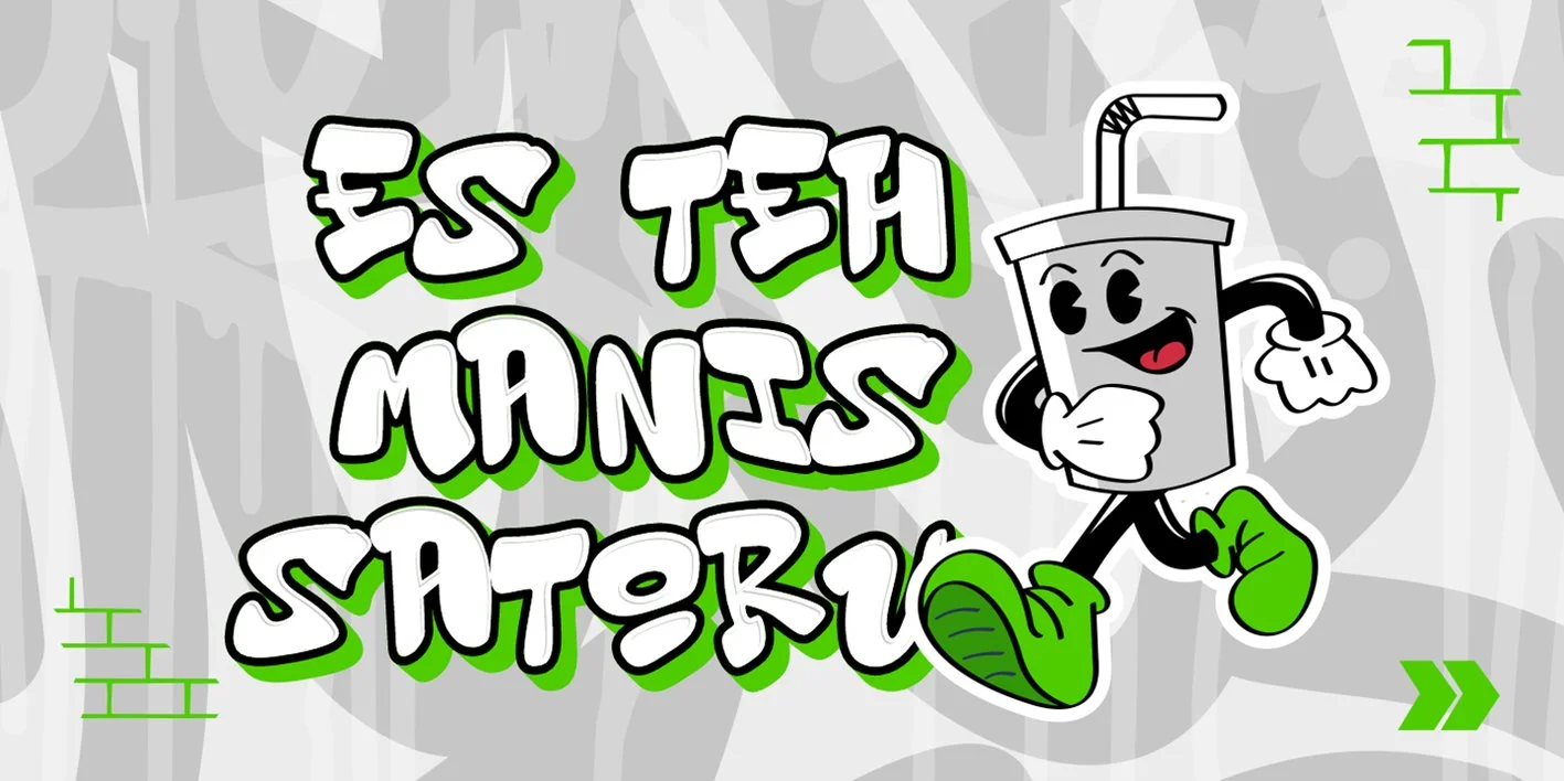 Endless Fusion 3d Graffiti Font