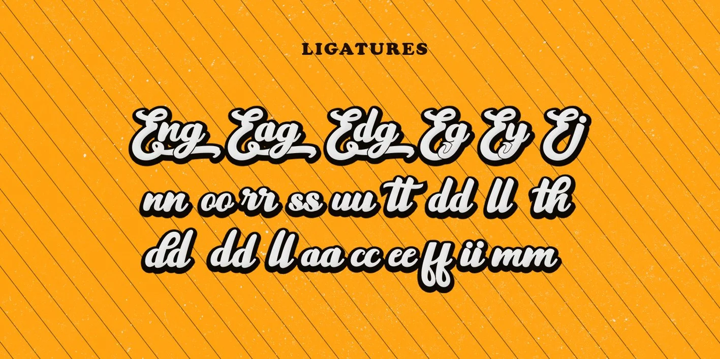 England Script Font