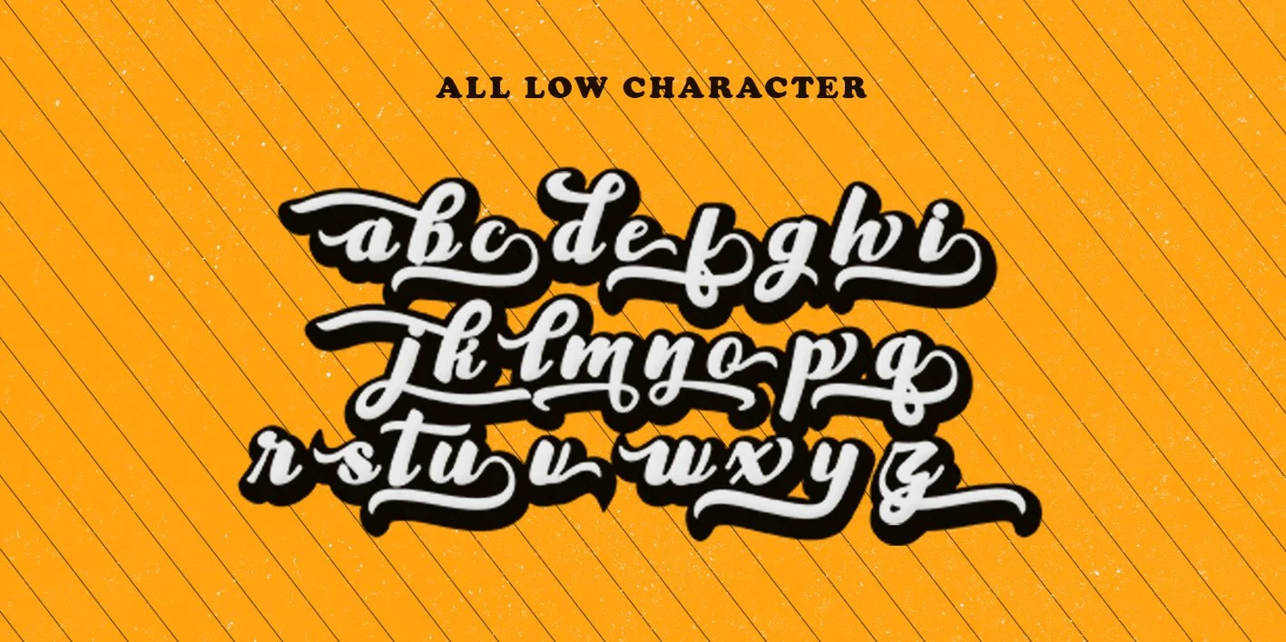 England Script Font