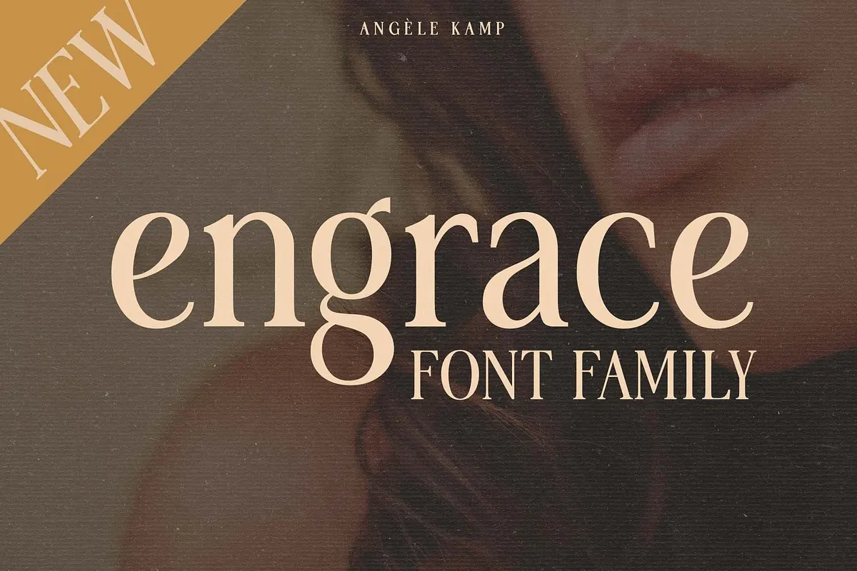 Engrace serif font family typeface Free Download Free Download