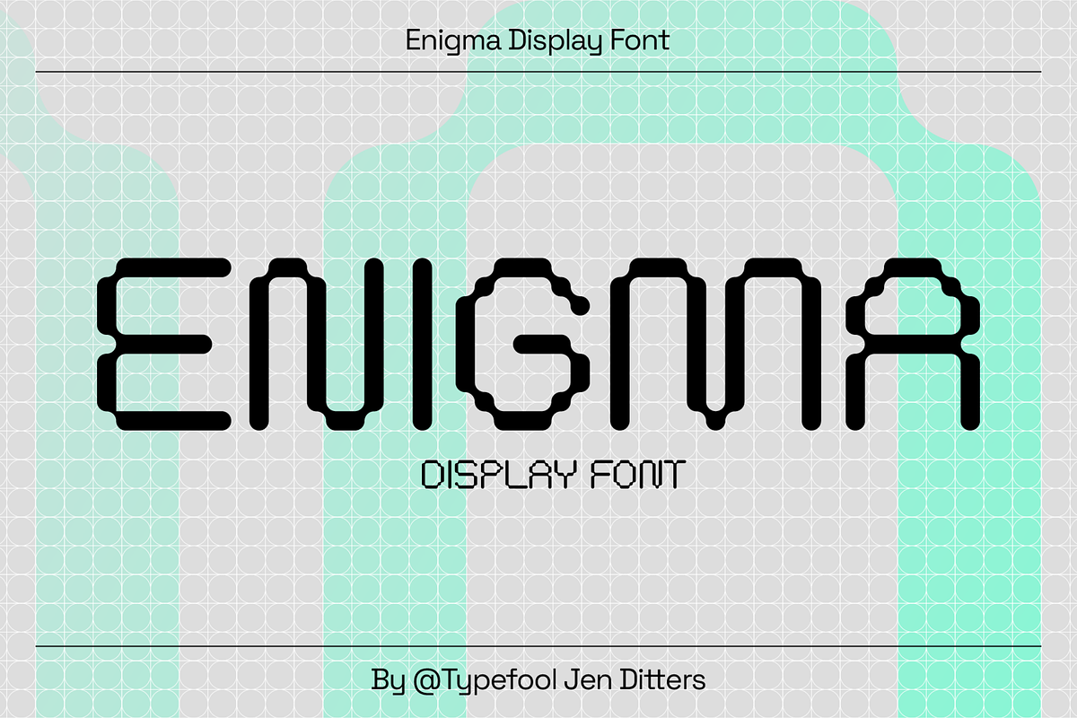 Enigma | Display Font Free Download Free Download