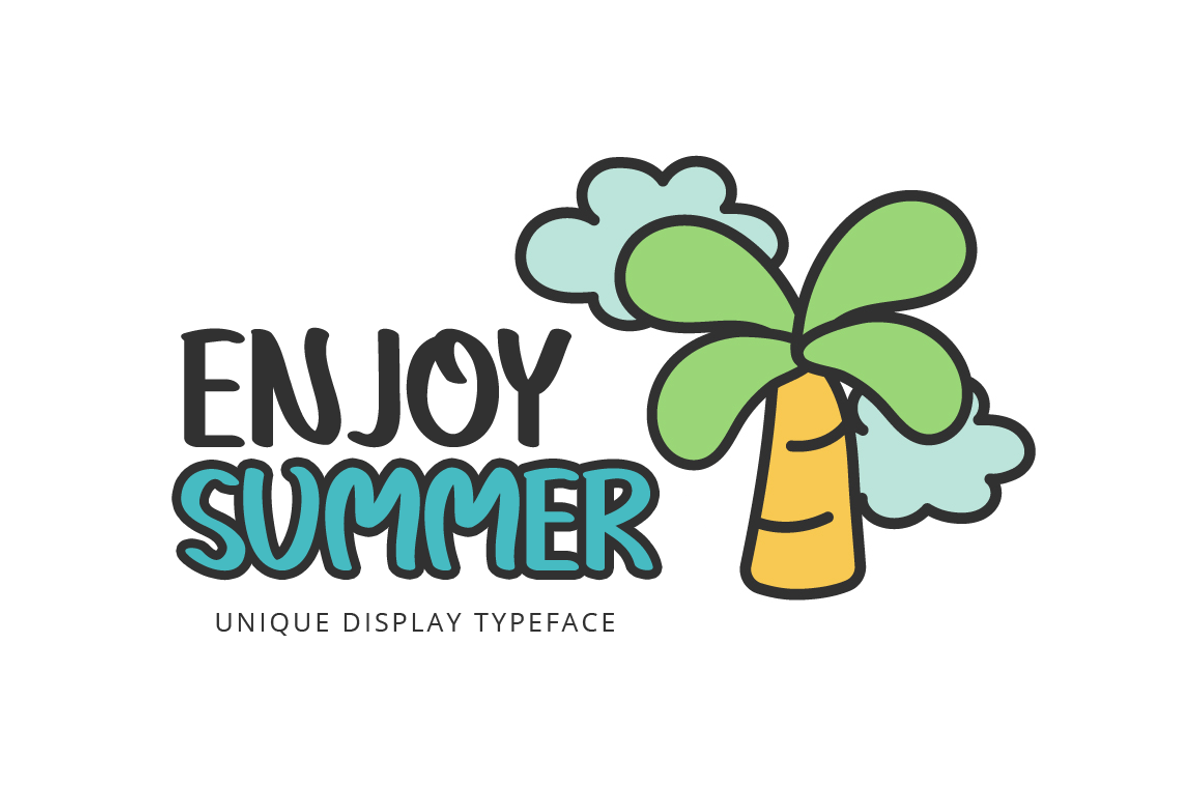 Enjoy Summer Typeface Free Download Free Download