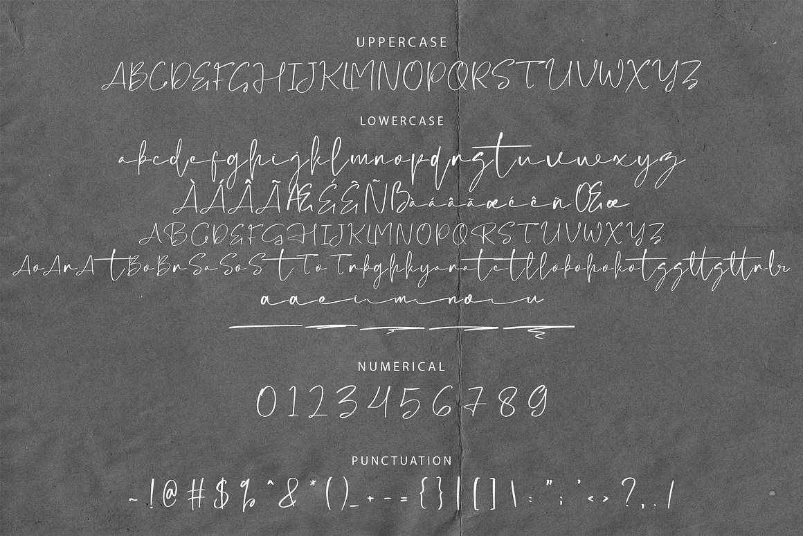 Enkatena Signature Script Font