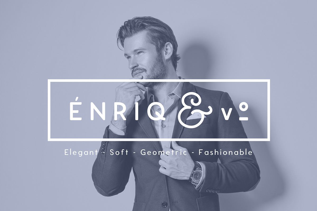 ENRIQ - Elegant Sans Serif Font Free Download Free Download