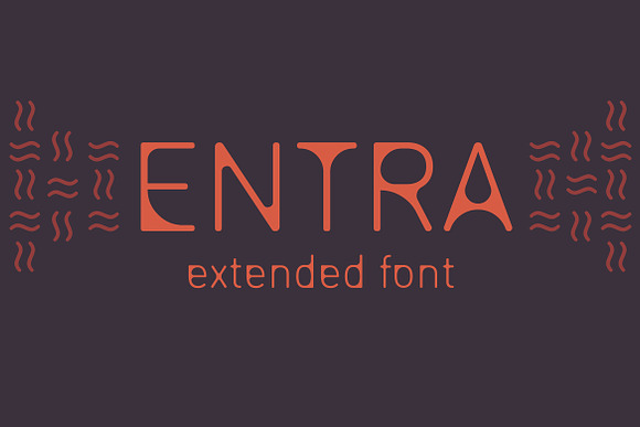 ENTRA Extended Font Free Download