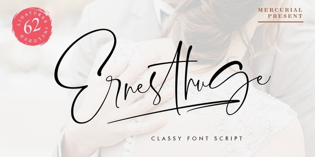 Ernesthuge Font Free Download