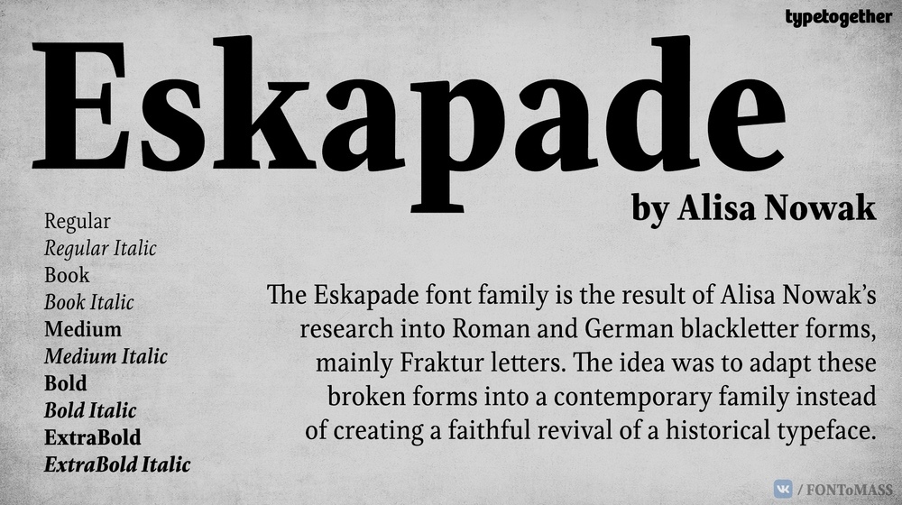 Eskapade Font Free Download