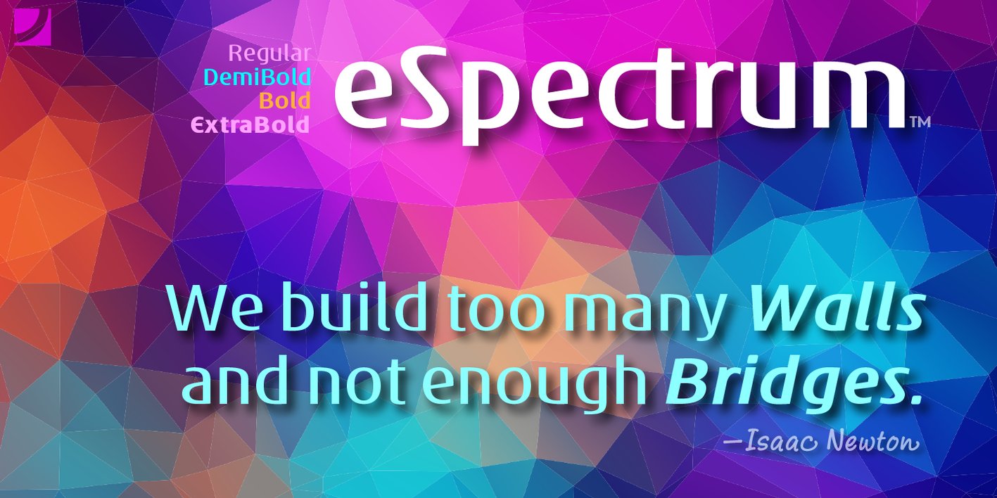 eSpectrum Font Free Download