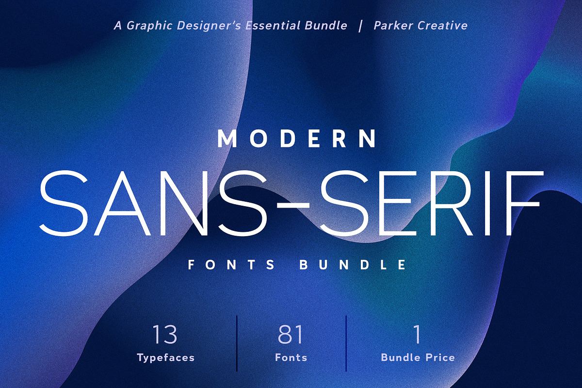 Essential Modern Sans-Serif Bundle Free Download Free Download