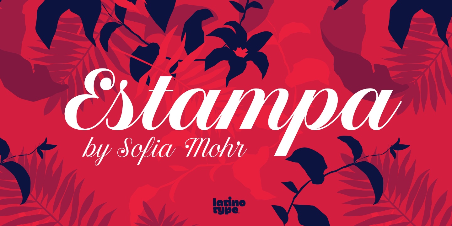 Estampa Script Font Free Download