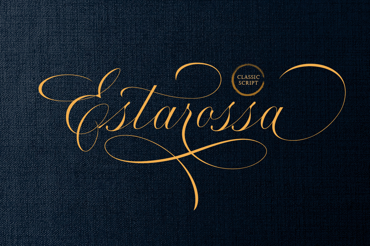 Estarossa - Classic Script Font Free Download