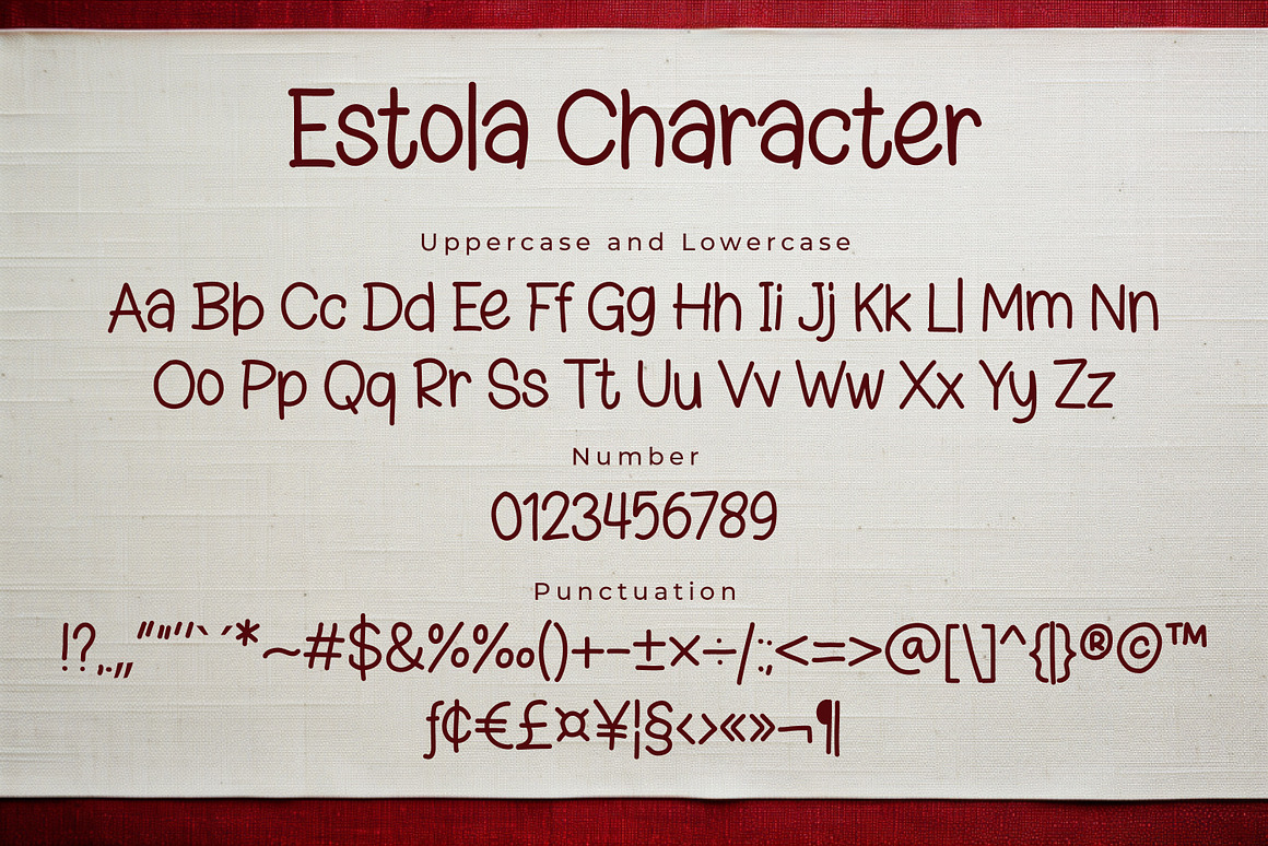 Estola Handwritten Font Free Download