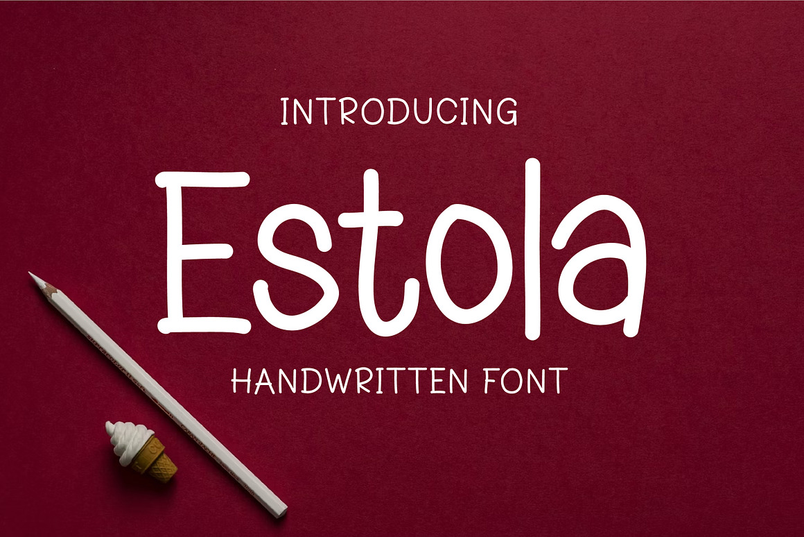 Estola Handwritten Font Free Download