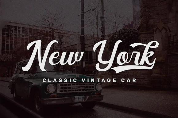 Estrella - Vintage Script Font