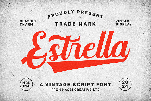 Estrella - Vintage Script Font Free Download