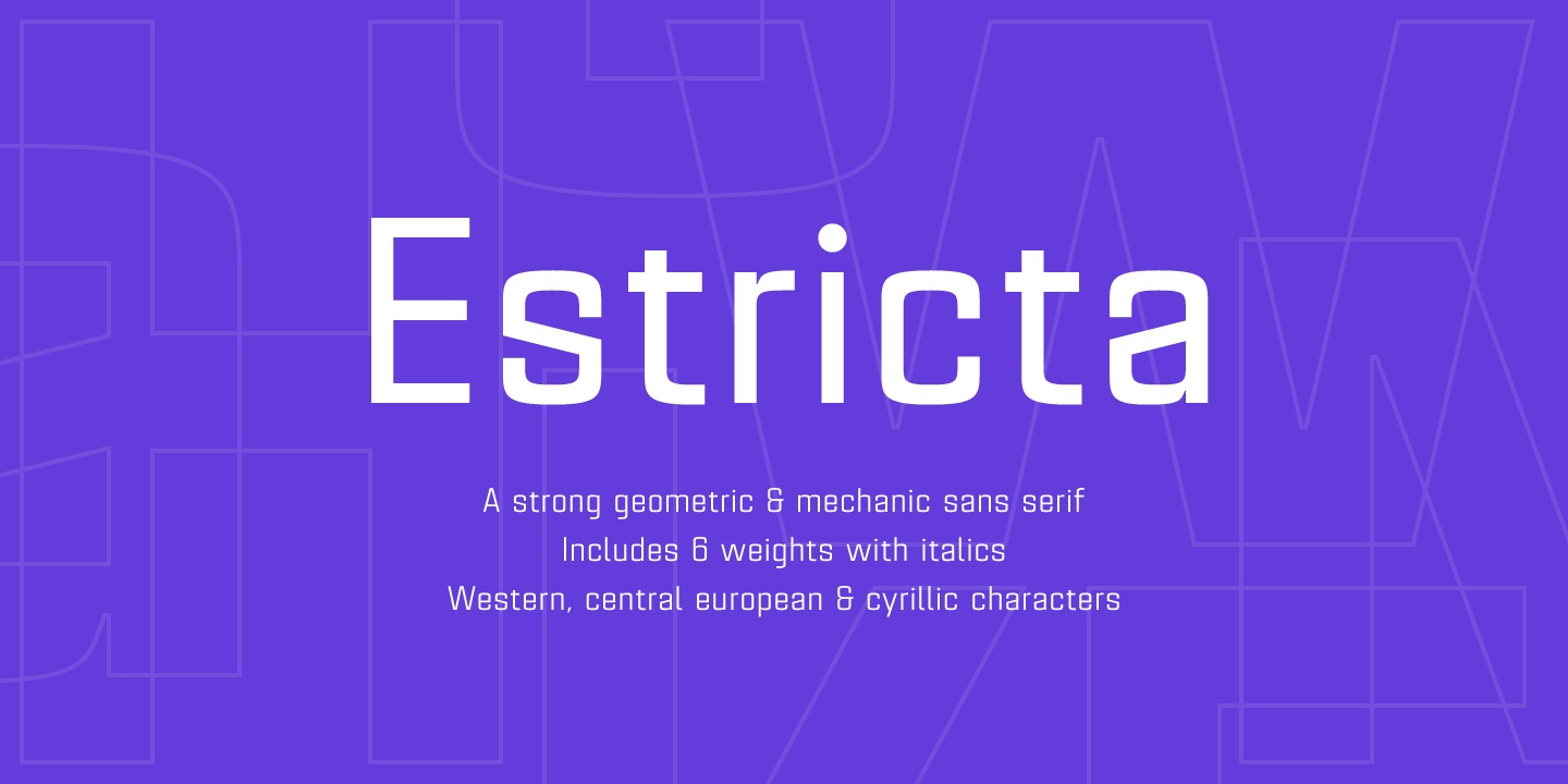 Estricta Font Free Download